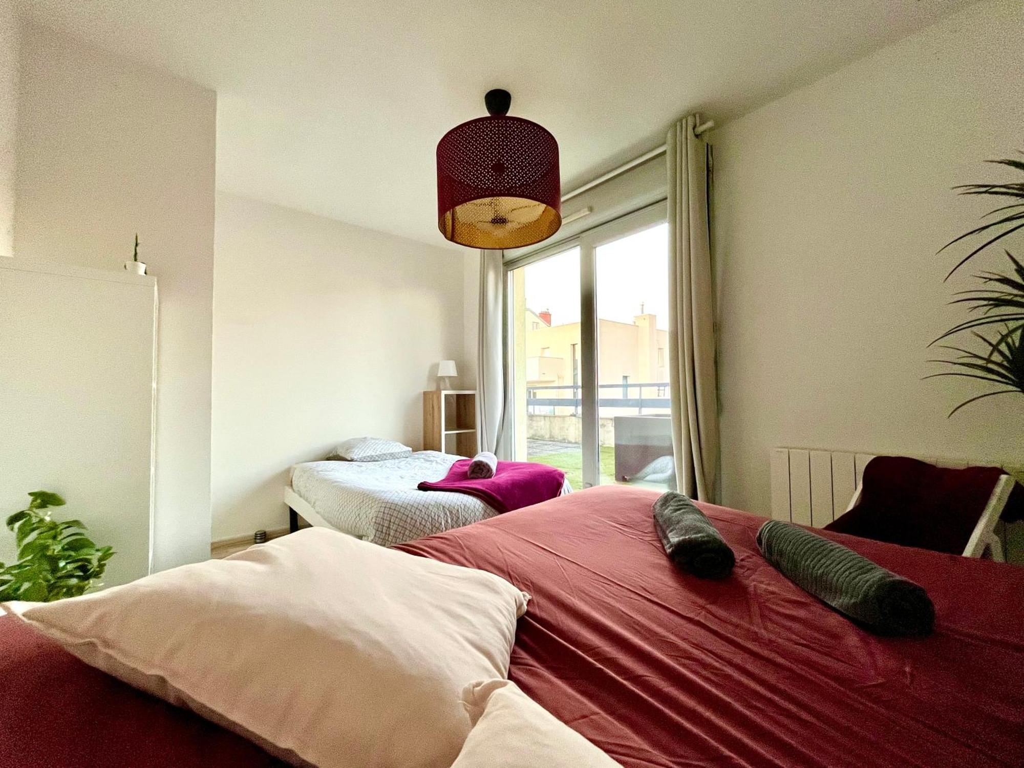 Bngo I Immense Rooftop Lyon I 2 Chambres, 4 Places Parkings, 2 Immenses Terrasses, 8 Personnes المظهر الخارجي الصورة