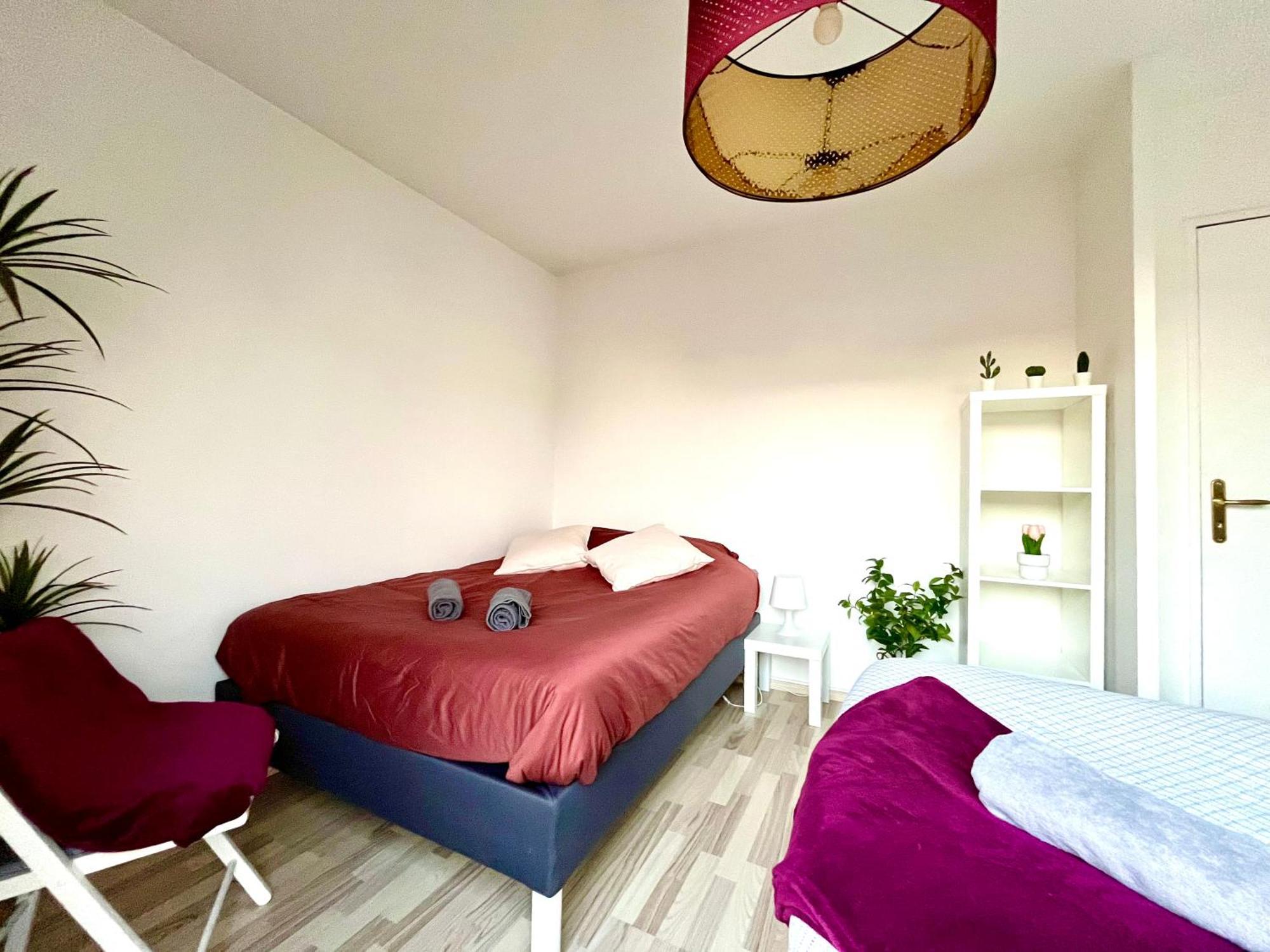 Bngo I Immense Rooftop Lyon I 2 Chambres, 4 Places Parkings, 2 Immenses Terrasses, 8 Personnes المظهر الخارجي الصورة
